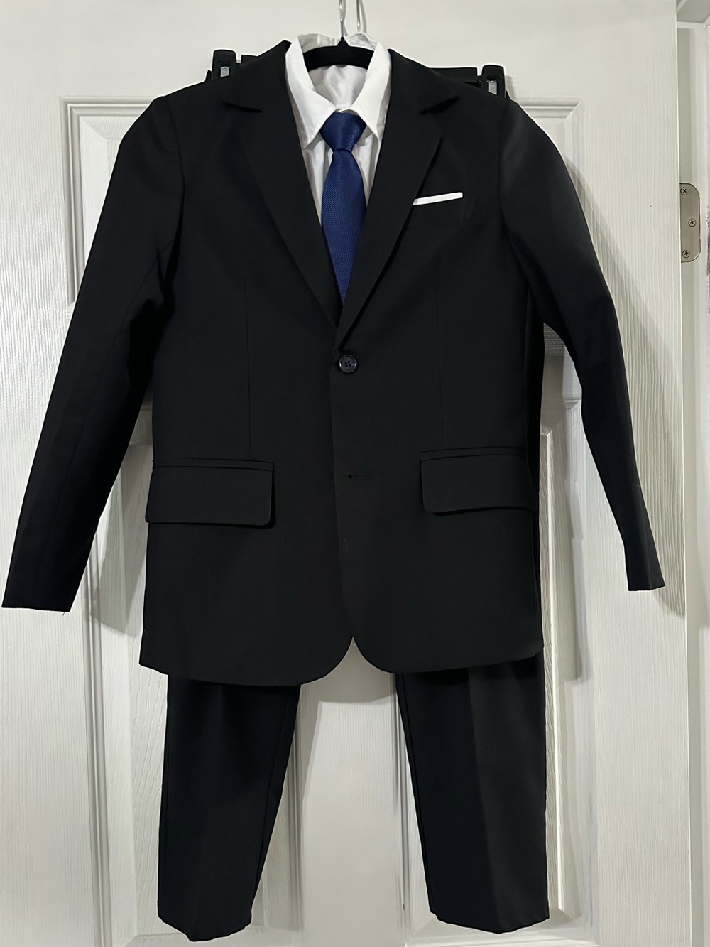 Boys 4 Piece Suit - Black - Size 12